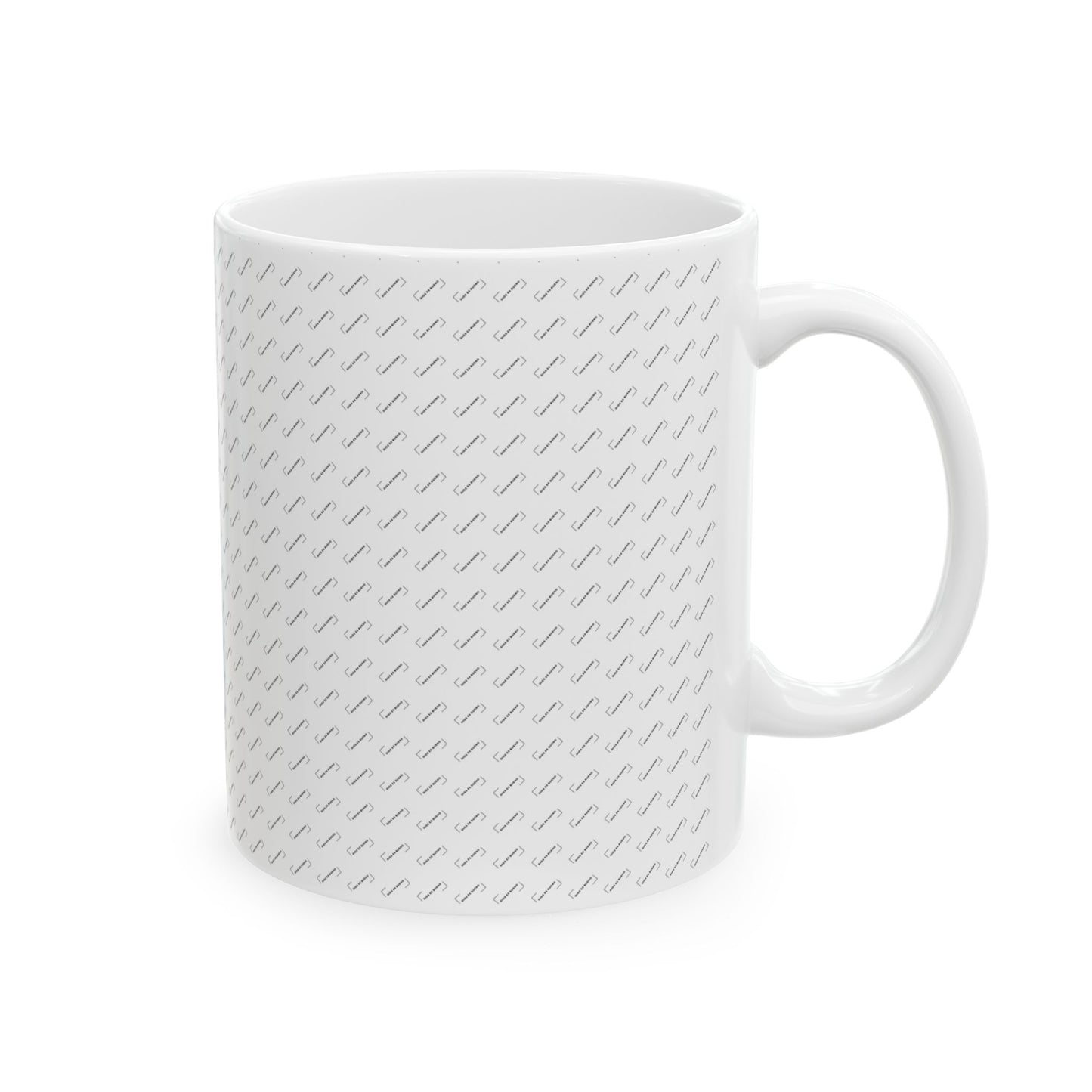 Taza de cerámica minimalista moderna "Dios es Bueno"- 11oz y 15oz - Perfecta para los amantes del café